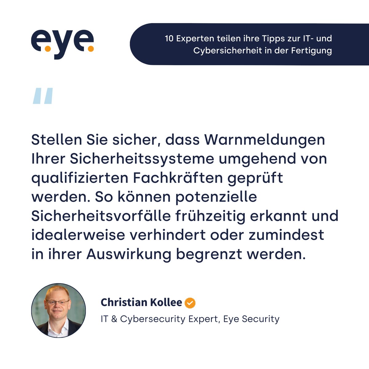Christian Kollee Expertentipp