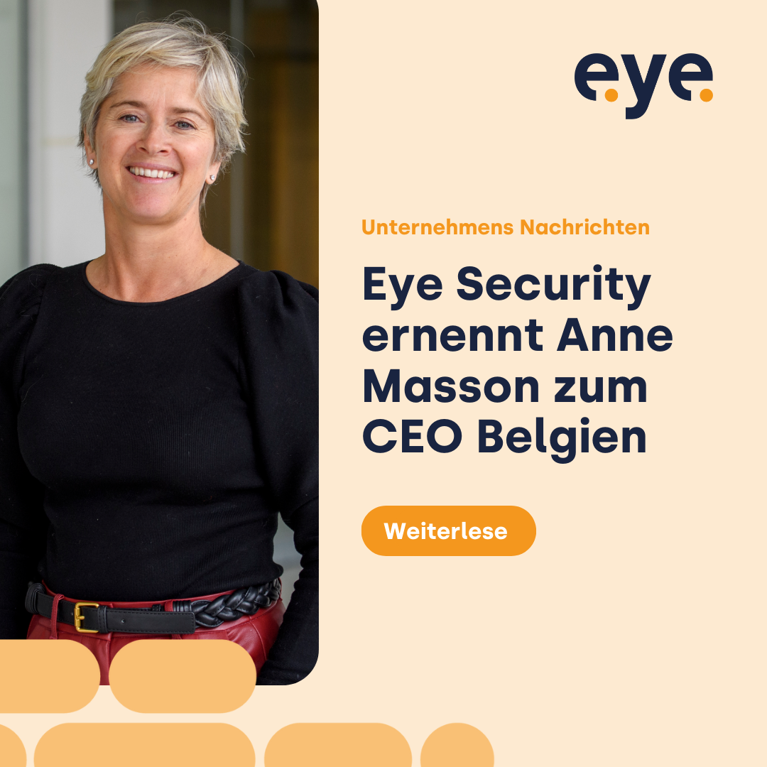 Eye Security ernennt Anne Masson zum CEO Belgien