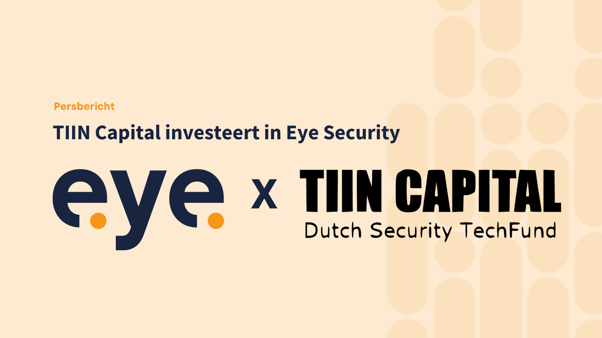 TIIN Capital investeert in InsurTech Eye Security