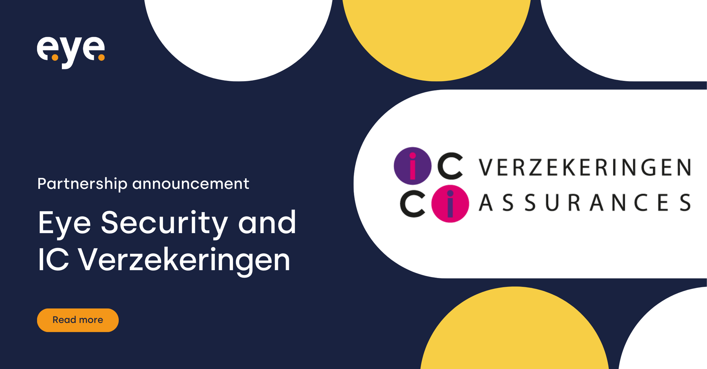 IC Verzekeringen / CI Assurances and Eye Security are joining forces to strengthen cybersecurity for social enterprises