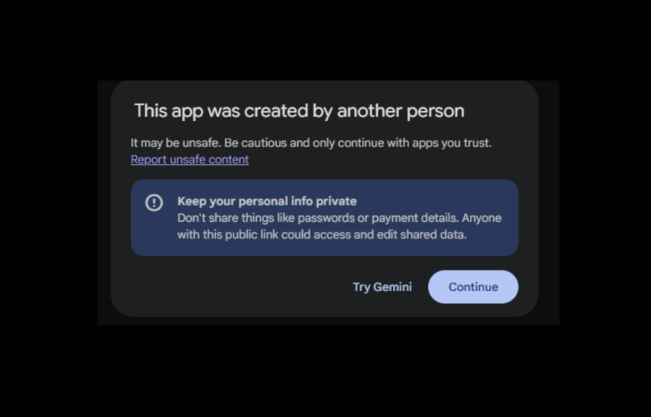 AI canvases as dual-use tools